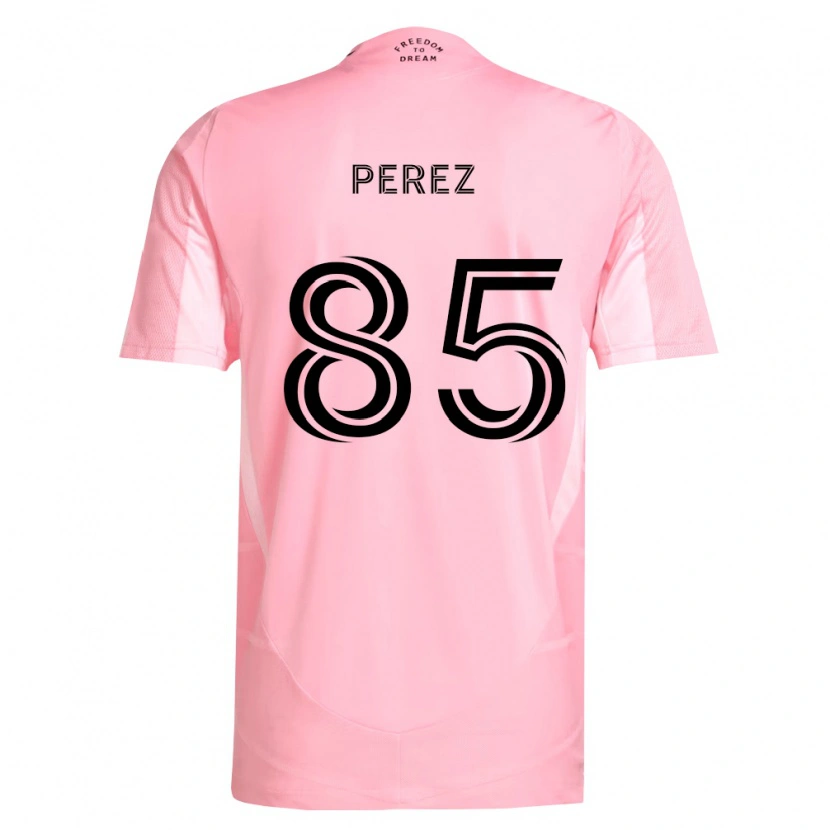 Danxen Damen Matthew Perez #85 Pink Schwarz Heimtrikot Trikot 2026/27 T-Shirt Österreich
