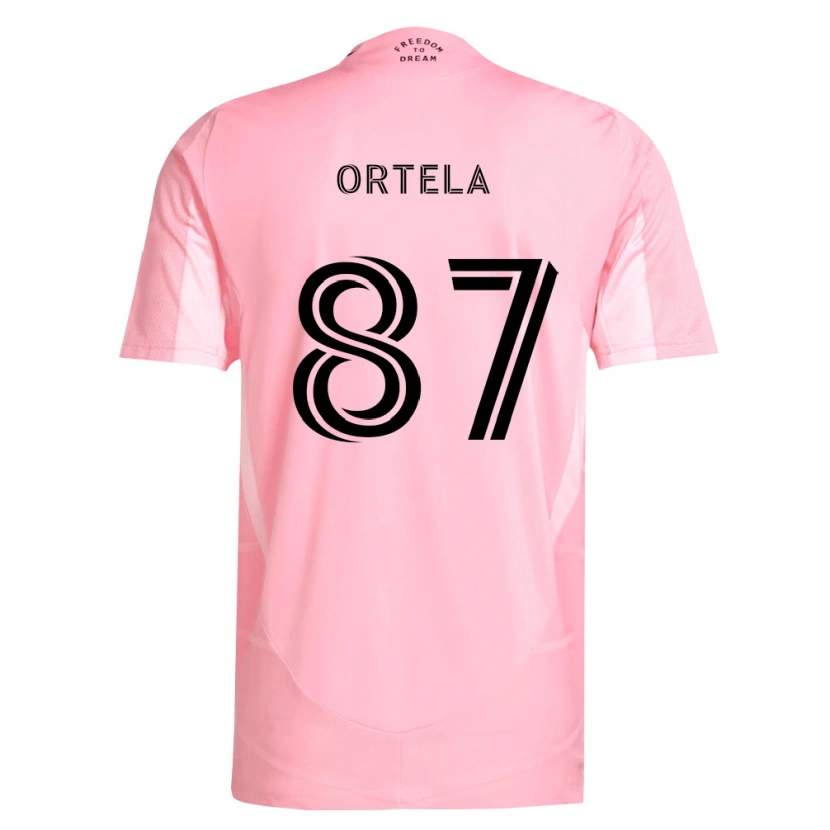 Danxen Damen Jerremy Ortela #87 Pink Schwarz Heimtrikot Trikot 2026/27 T-Shirt Österreich