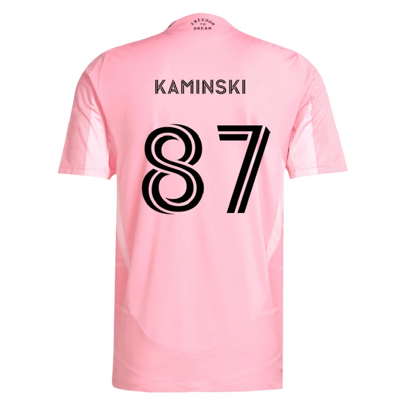 Danxen Damen Brett Kaminski #87 Pink Schwarz Heimtrikot Trikot 2026/27 T-Shirt Österreich
