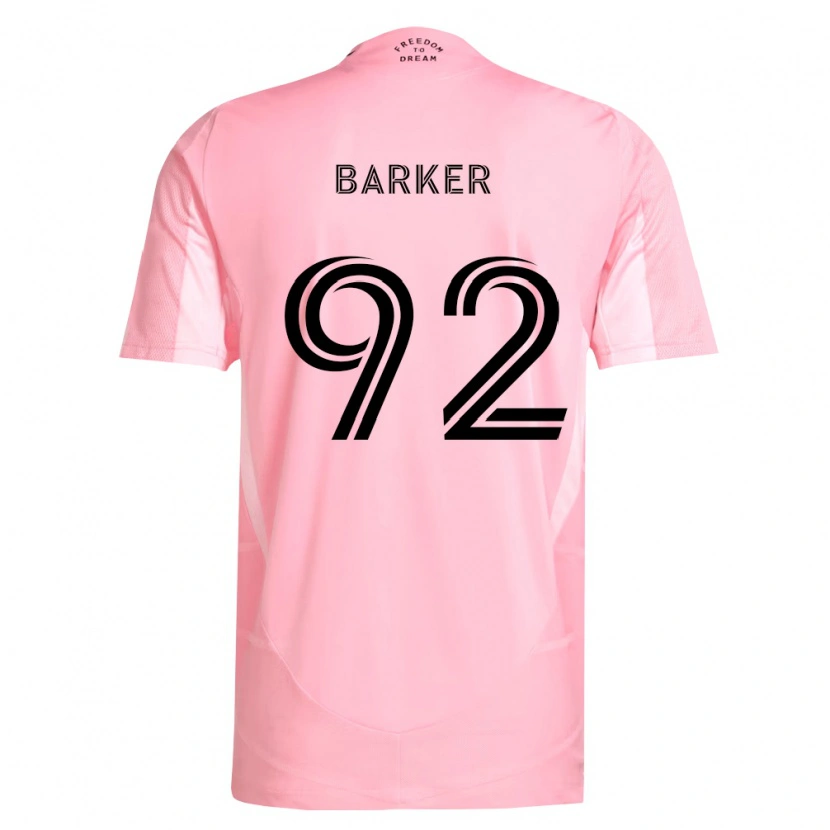 Danxen Damen Lucas Barker #92 Pink Schwarz Heimtrikot Trikot 2026/27 T-Shirt Österreich