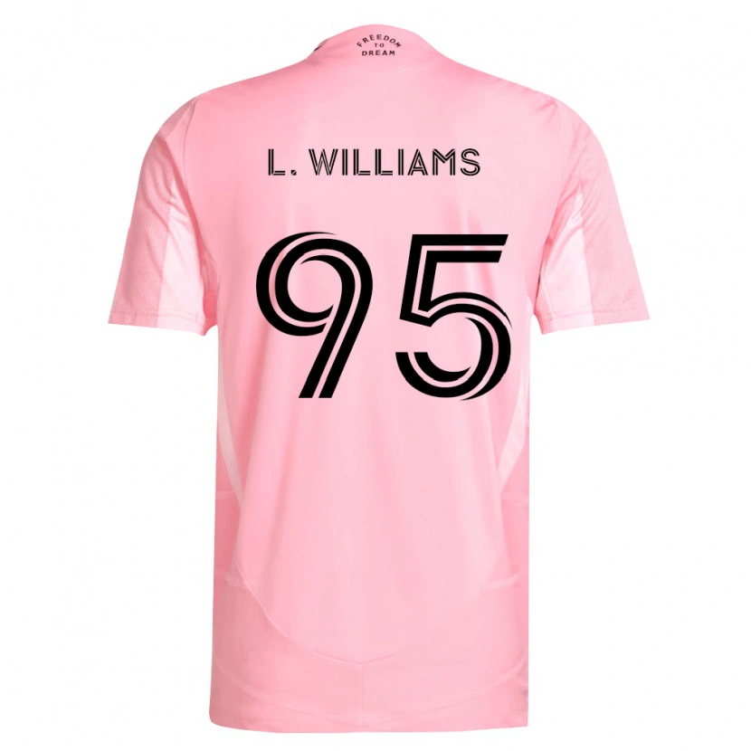 Danxen Damen Levi Williams #95 Pink Schwarz Heimtrikot Trikot 2026/27 T-Shirt Österreich