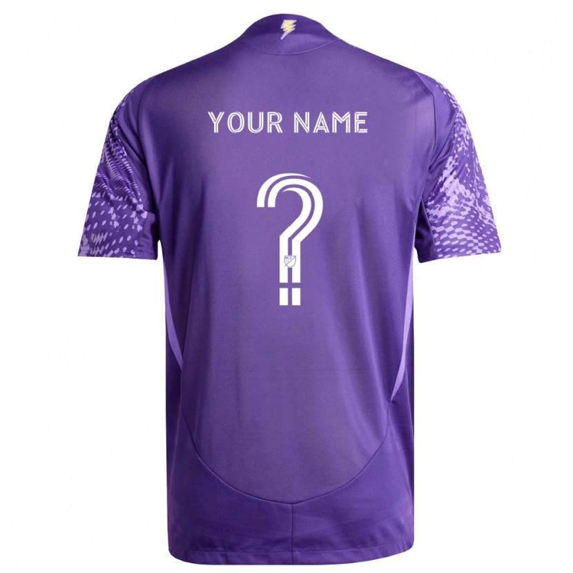 Danxen Damen Ihren Namen #0 Violett Weiß Heimtrikot Trikot 2026/27 T-Shirt Österreich