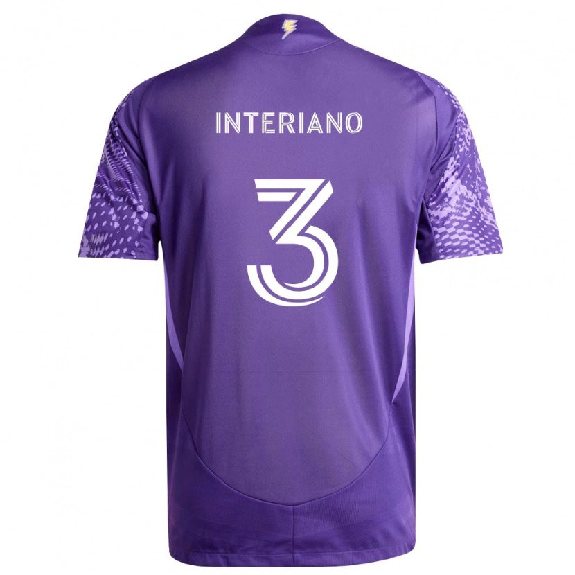 Danxen Damen Jordan Interiano #3 Violett Weiß Heimtrikot Trikot 2026/27 T-Shirt Österreich