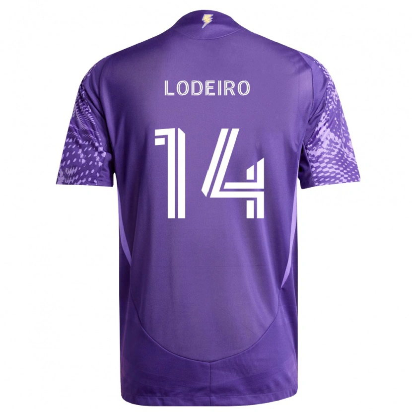 Danxen Damen Nicolás Lodeiro #14 Violett Weiß Heimtrikot Trikot 2026/27 T-Shirt Österreich