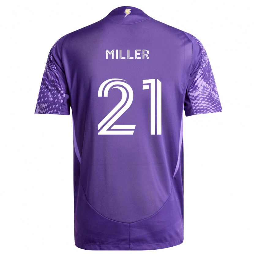 Danxen Damen Nolan Miller #21 Violett Weiß Heimtrikot Trikot 2026/27 T-Shirt Österreich