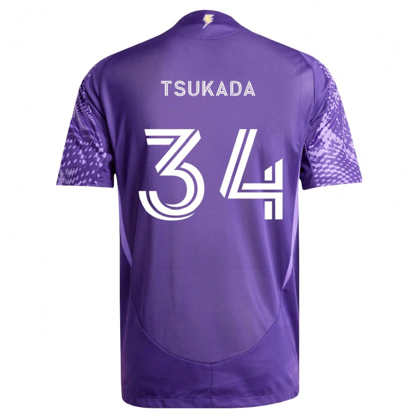 Danxen Damen Yutaro Tsukada #34 Violett Weiß Heimtrikot Trikot 2026/27 T-Shirt Österreich