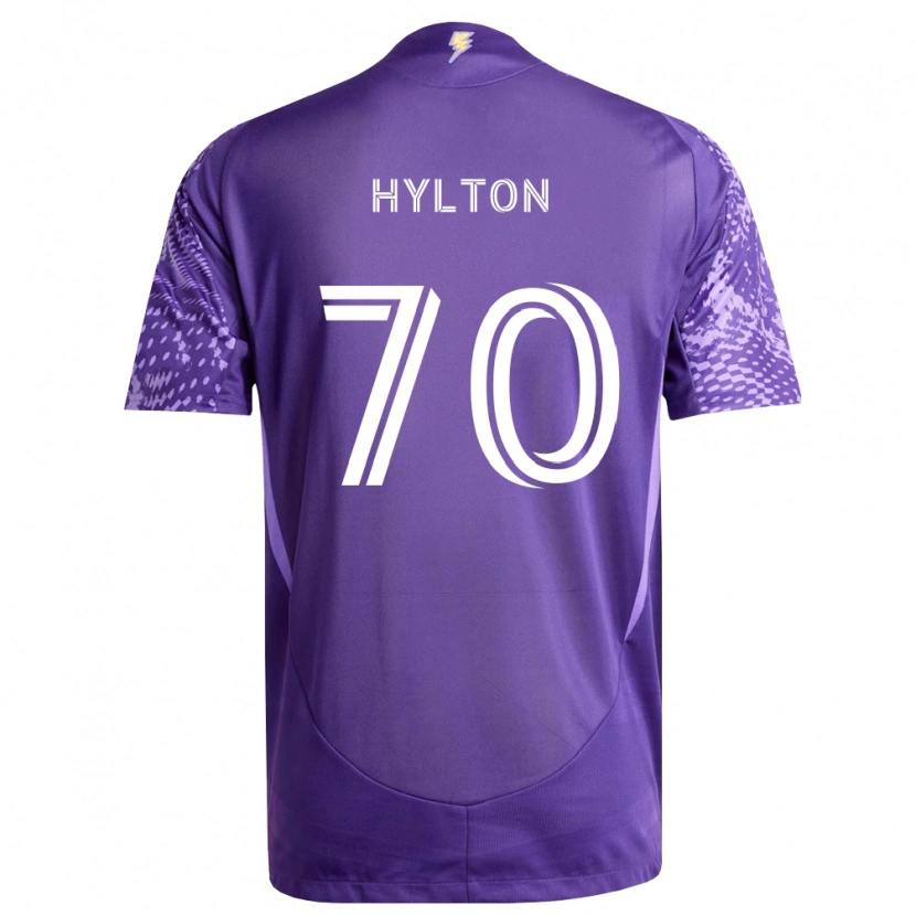 Danxen Damen Justin Hylton #70 Violett Weiß Heimtrikot Trikot 2026/27 T-Shirt Österreich