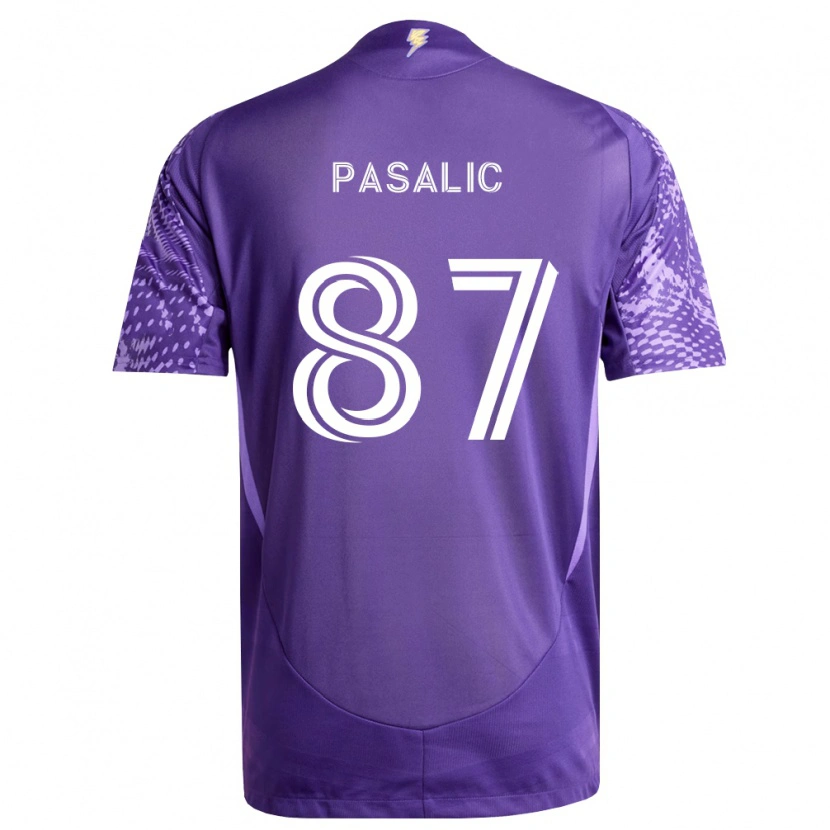 Danxen Damen Marco Pašalić #87 Violett Weiß Heimtrikot Trikot 2026/27 T-Shirt Österreich