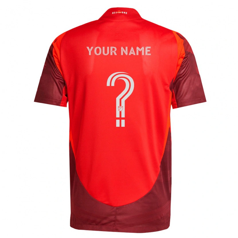 Danxen Damen Ihren Namen #0 Burgund Rot Heimtrikot Trikot 2026/27 T-Shirt Österreich