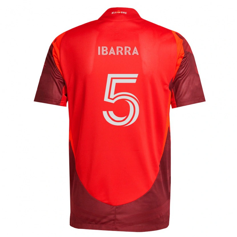 Danxen Damen Franco Ibarra #5 Burgund Rot Heimtrikot Trikot 2026/27 T-Shirt Österreich