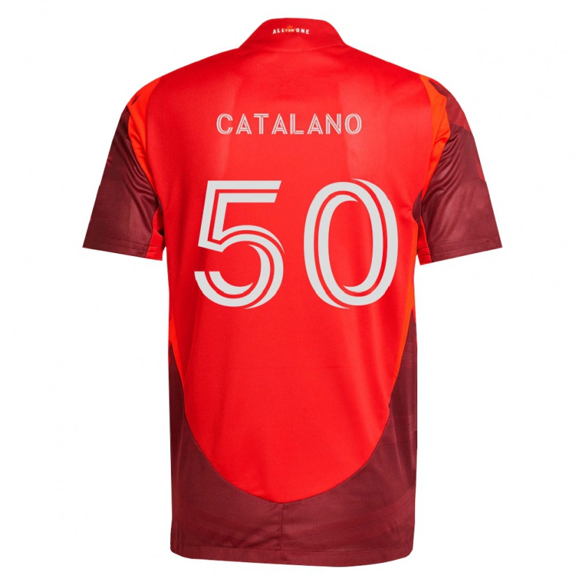 Danxen Damen Gianluca Catalano #50 Burgund Rot Heimtrikot Trikot 2026/27 T-Shirt Österreich