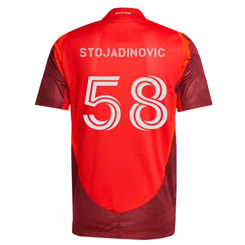 Danxen Damen Marko Stojadinovic #58 Burgund Rot Heimtrikot Trikot 2026/27 T-Shirt Österreich