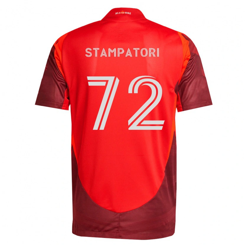 Danxen Damen Daniel Stampatori #72 Burgund Rot Heimtrikot Trikot 2026/27 T-Shirt Österreich
