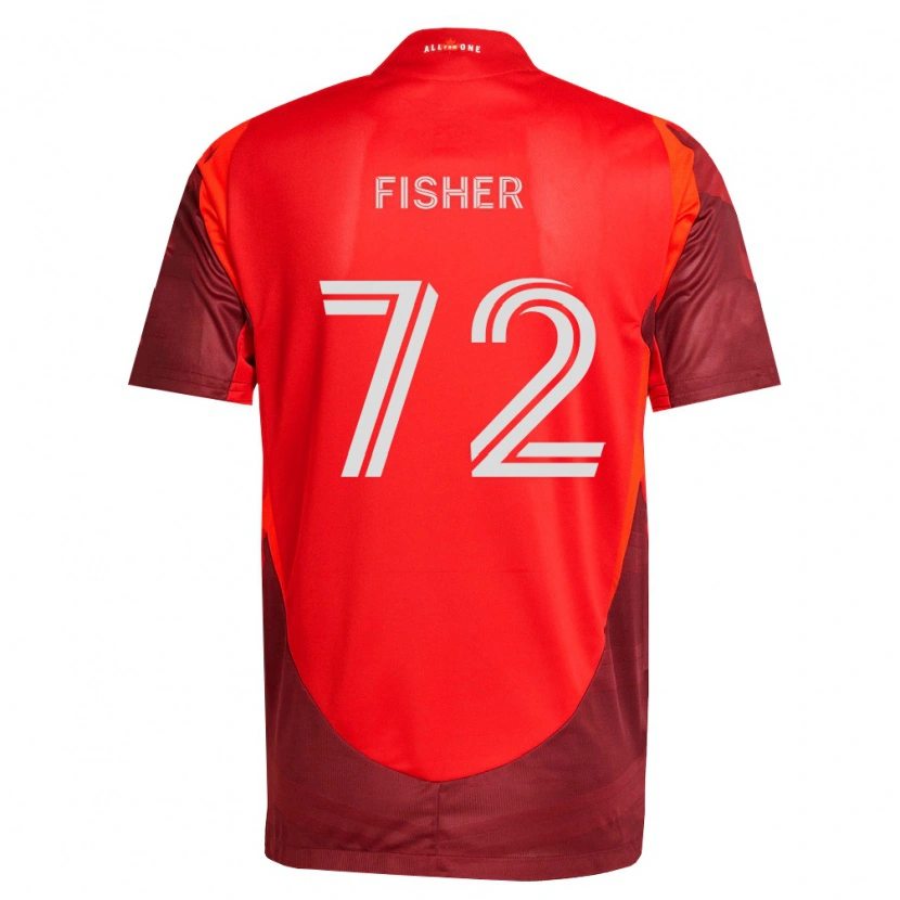 Danxen Damen Mark Fisher #72 Burgund Rot Heimtrikot Trikot 2026/27 T-Shirt Österreich