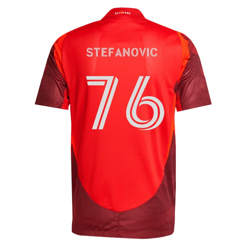 Danxen Damen Lazar Stefanović #76 Burgund Rot Heimtrikot Trikot 2026/27 T-Shirt Österreich