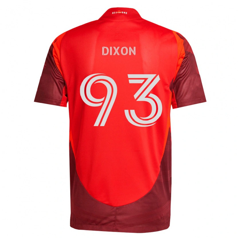 Danxen Damen Damar Dixon #93 Burgund Rot Heimtrikot Trikot 2026/27 T-Shirt Österreich