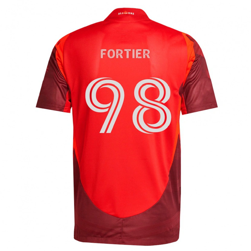 Danxen Damen Kristjan Fortier #98 Burgund Rot Heimtrikot Trikot 2026/27 T-Shirt Österreich