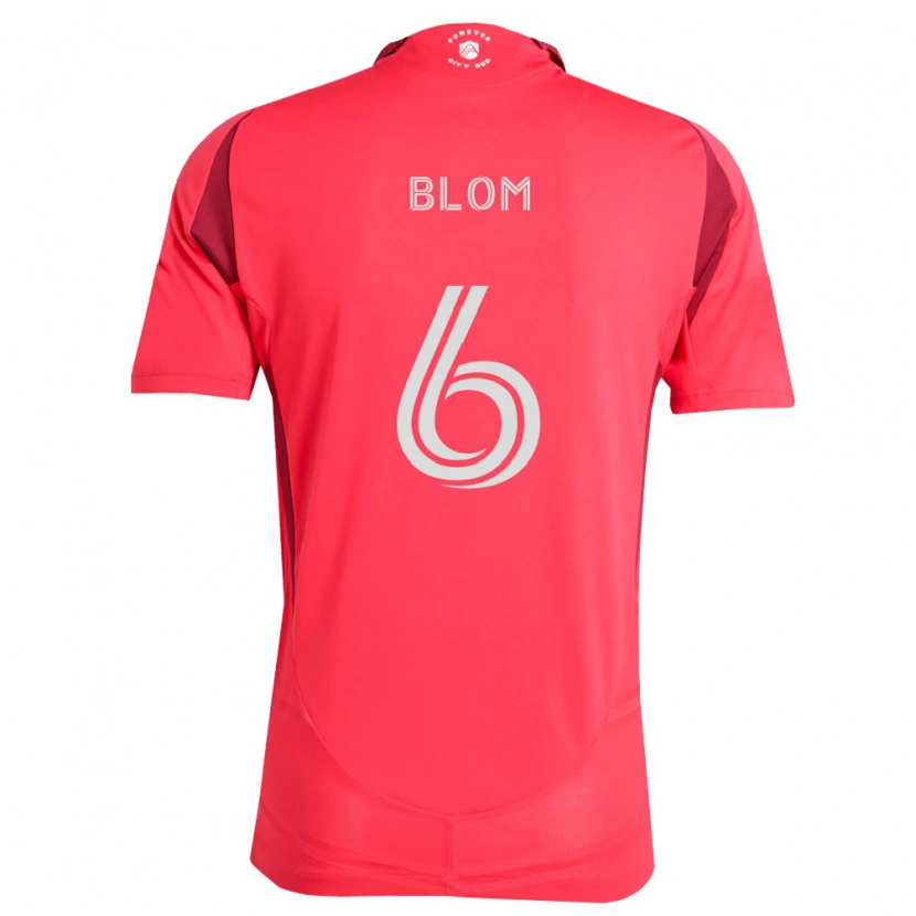 Danxen Damen Njabulo Blom #6 Magenta Weiß Heimtrikot Trikot 2026/27 T-Shirt Österreich