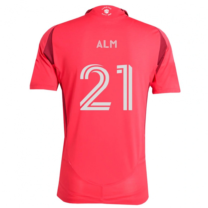 Danxen Damen Rasmus Alm #21 Magenta Weiß Heimtrikot Trikot 2026/27 T-Shirt Österreich