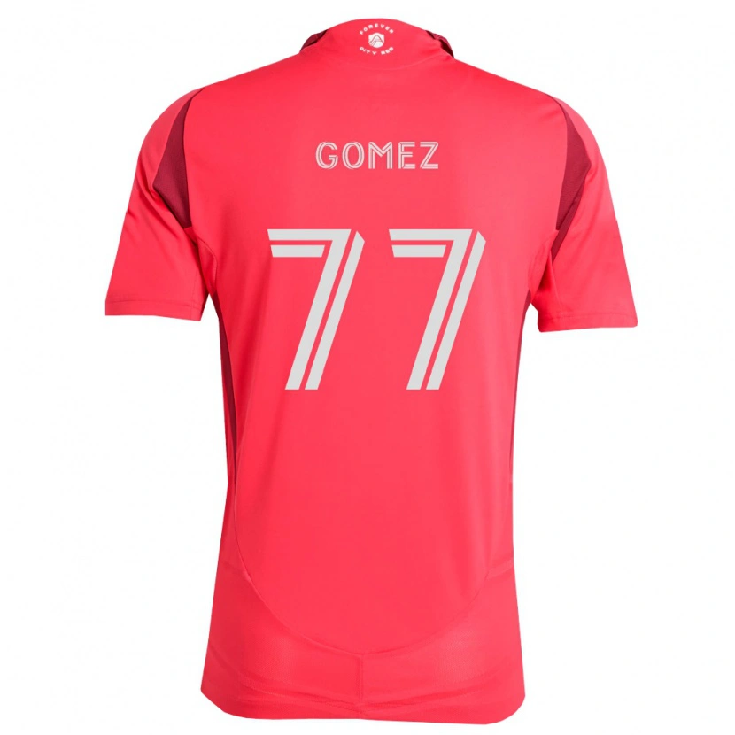 Danxen Damen Sam Gomez #77 Magenta Weiß Heimtrikot Trikot 2026/27 T-Shirt Österreich