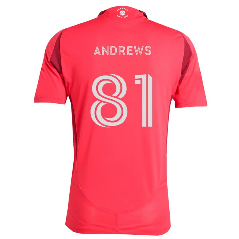 Danxen Damen Joe Andrews #81 Magenta Weiß Heimtrikot Trikot 2026/27 T-Shirt Österreich