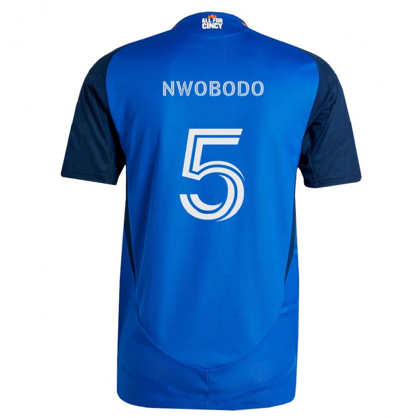 Danxen Damen Obinna Nwobodo #5 Königsblau Orange Heimtrikot Trikot 2026/27 T-Shirt Österreich