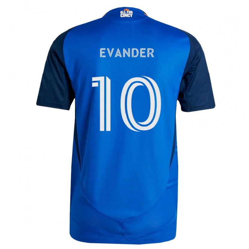 Danxen Damen Evander Da Silva Ferreira #10 Königsblau Orange Heimtrikot Trikot 2026/27 T-Shirt Österreich
