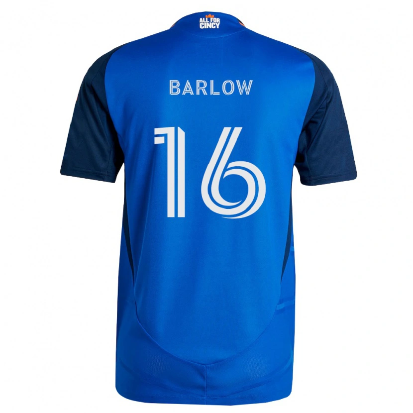 Danxen Damen Tom Barlow #16 Königsblau Orange Heimtrikot Trikot 2026/27 T-Shirt Österreich