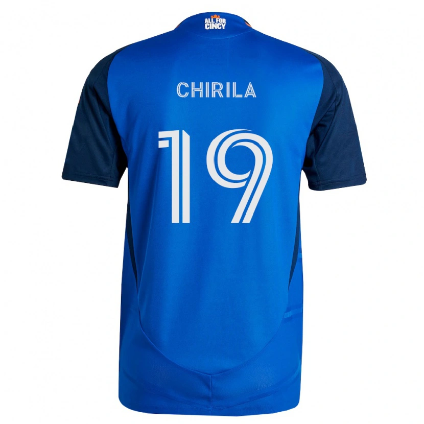 Danxen Damen Ștefan Chirilă #19 Königsblau Orange Heimtrikot Trikot 2026/27 T-Shirt Österreich