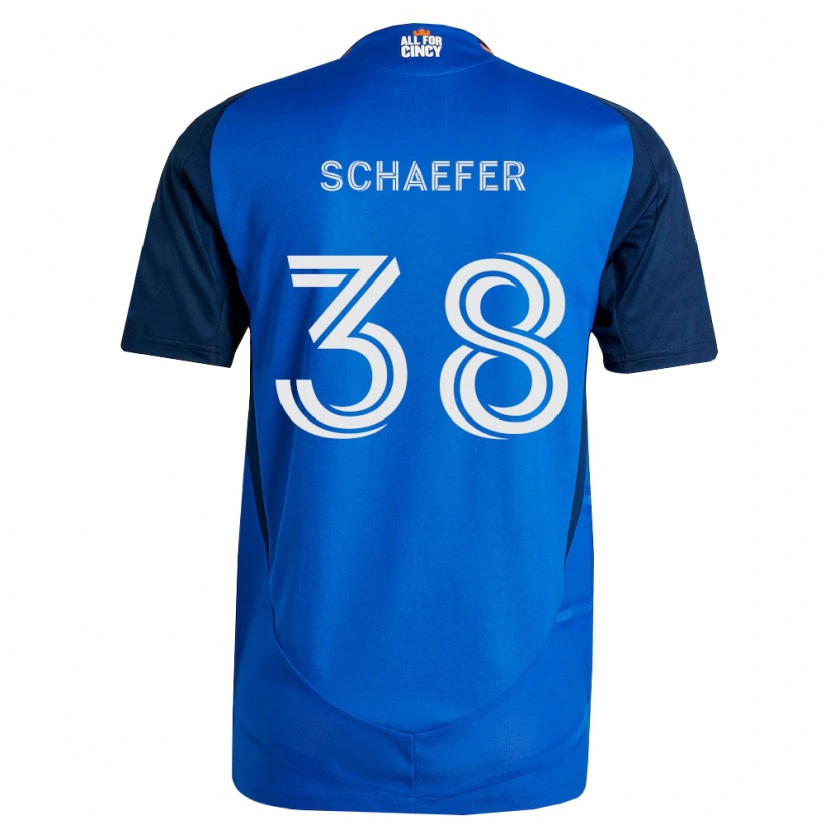 Danxen Damen Brian Schaefer #38 Königsblau Orange Heimtrikot Trikot 2026/27 T-Shirt Österreich