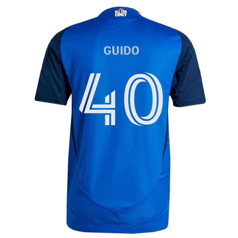 Danxen Damen Alejandro Guido #40 Königsblau Orange Heimtrikot Trikot 2026/27 T-Shirt Österreich