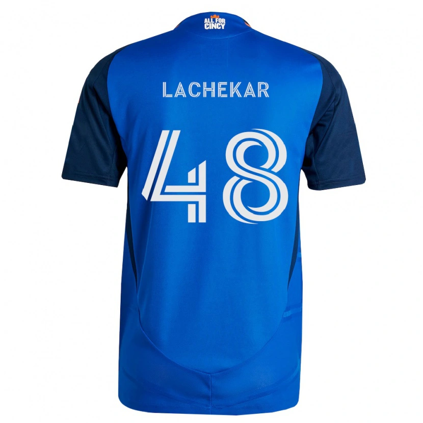 Danxen Damen Sami Lachekar #48 Königsblau Orange Heimtrikot Trikot 2026/27 T-Shirt Österreich