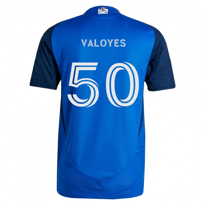 Danxen Damen Yeiner Valoyes #50 Königsblau Orange Heimtrikot Trikot 2026/27 T-Shirt Österreich