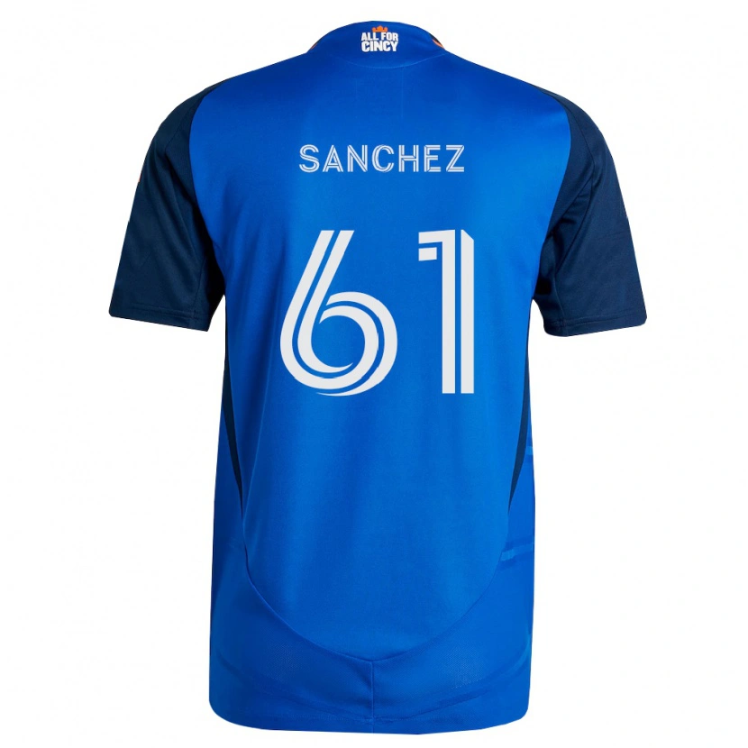 Danxen Damen Santiago Sanchez #61 Königsblau Orange Heimtrikot Trikot 2026/27 T-Shirt Österreich