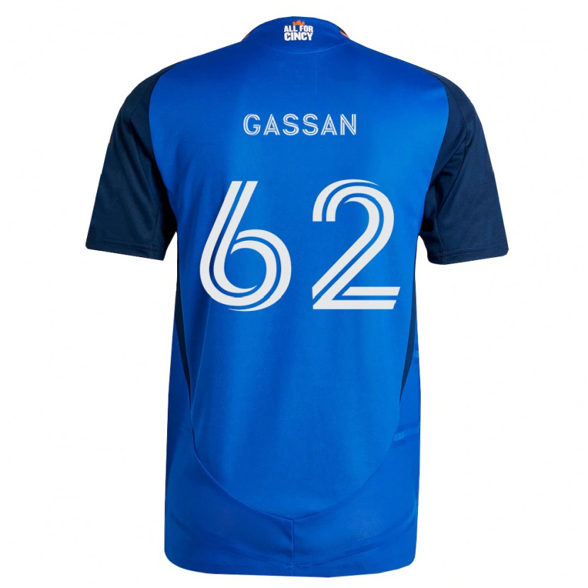 Danxen Damen Noah Gassan #62 Königsblau Orange Heimtrikot Trikot 2026/27 T-Shirt Österreich