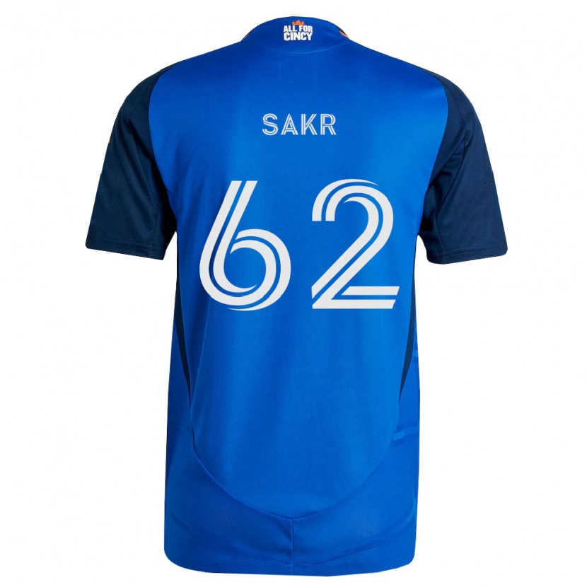 Danxen Damen Ali Sakr #62 Königsblau Orange Heimtrikot Trikot 2026/27 T-Shirt Österreich