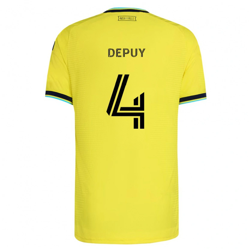 Danxen Damen Nick Depuy #4 Hellgelb Marineblau Heimtrikot Trikot 2026/27 T-Shirt Österreich