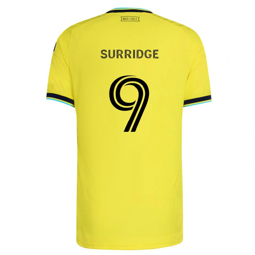 Danxen Damen Sam Surridge #9 Hellgelb Marineblau Heimtrikot Trikot 2026/27 T-Shirt Österreich