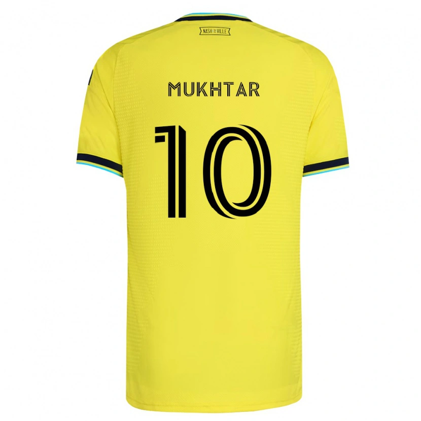 Danxen Damen Hany Mukhtar #10 Hellgelb Marineblau Heimtrikot Trikot 2026/27 T-Shirt Österreich