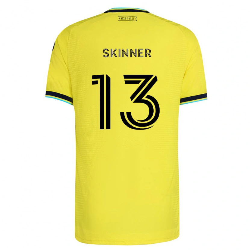 Danxen Damen Joey Skinner #13 Hellgelb Marineblau Heimtrikot Trikot 2026/27 T-Shirt Österreich