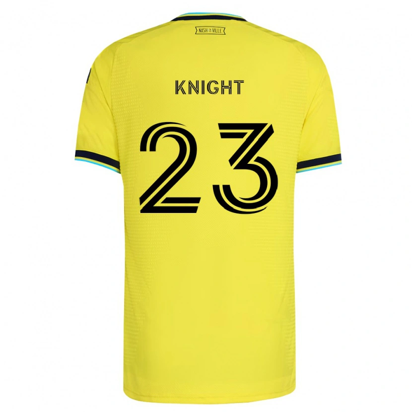 Danxen Damen Jordan Knight #23 Hellgelb Marineblau Heimtrikot Trikot 2026/27 T-Shirt Österreich