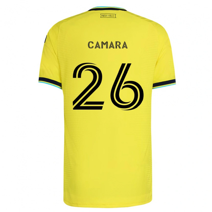 Danxen Damen Famara Camara #26 Hellgelb Marineblau Heimtrikot Trikot 2026/27 T-Shirt Österreich