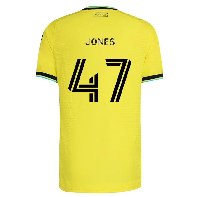 Danxen Damen Isaiah Jones #47 Hellgelb Marineblau Heimtrikot Trikot 2026/27 T-Shirt Österreich