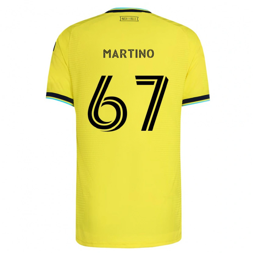 Danxen Damen Ben Martino #67 Hellgelb Marineblau Heimtrikot Trikot 2026/27 T-Shirt Österreich
