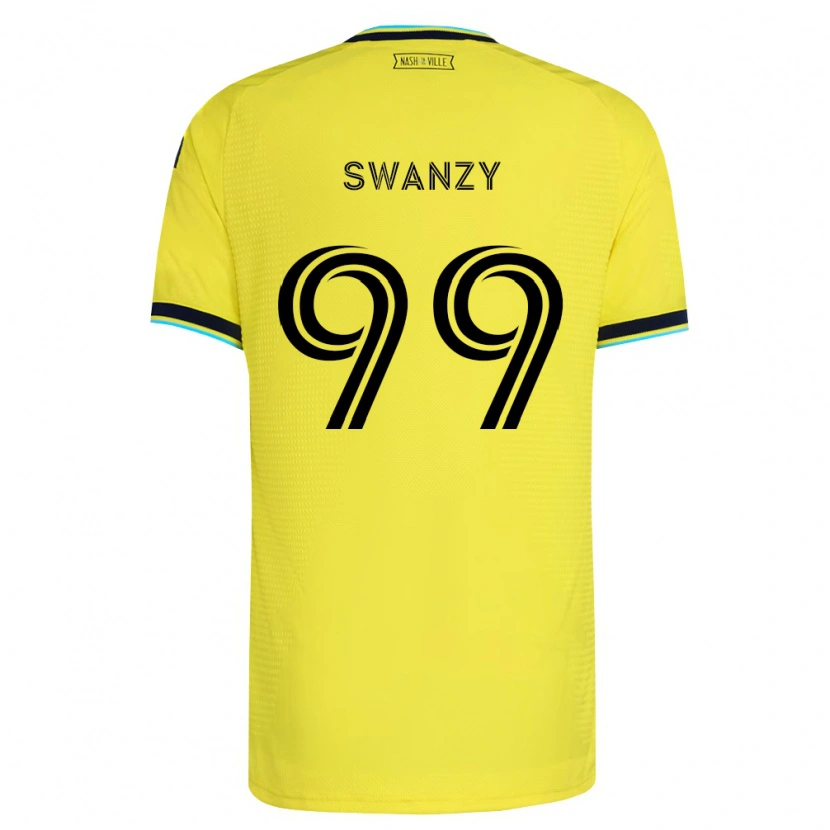 Danxen Damen Joshua Swanzy #99 Hellgelb Marineblau Heimtrikot Trikot 2026/27 T-Shirt Österreich