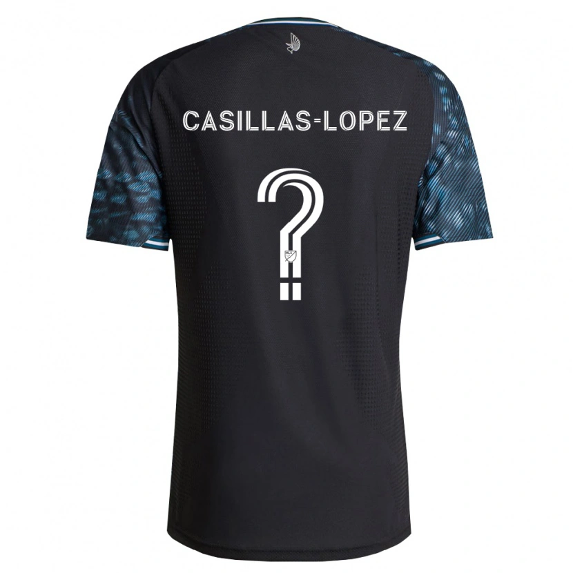 Danxen Damen Carlos Casillas-Lopez #0 Schwarz Weiß Heimtrikot Trikot 2026/27 T-Shirt Österreich