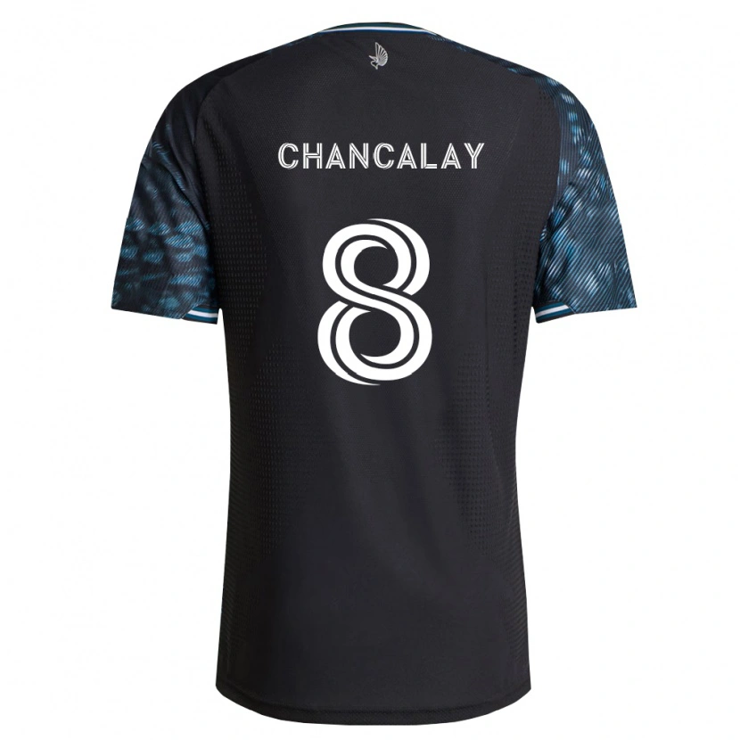 Danxen Damen Tomás Chancalay #8 Schwarz Weiß Heimtrikot Trikot 2026/27 T-Shirt Österreich
