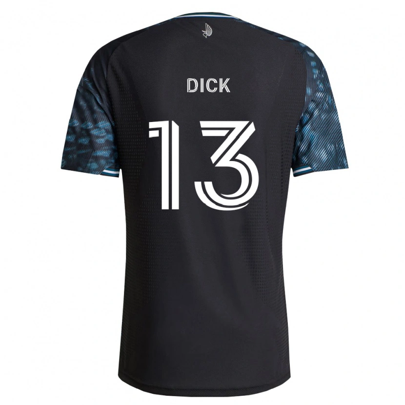 Danxen Damen Eric Dick #13 Schwarz Weiß Heimtrikot Trikot 2026/27 T-Shirt Österreich