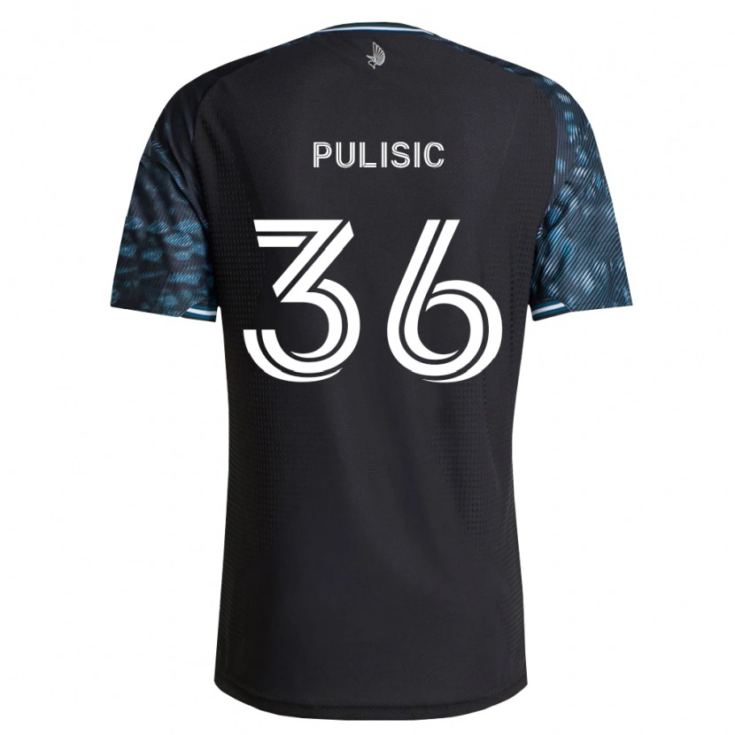Danxen Damen Will Pulisic #36 Schwarz Weiß Heimtrikot Trikot 2026/27 T-Shirt Österreich