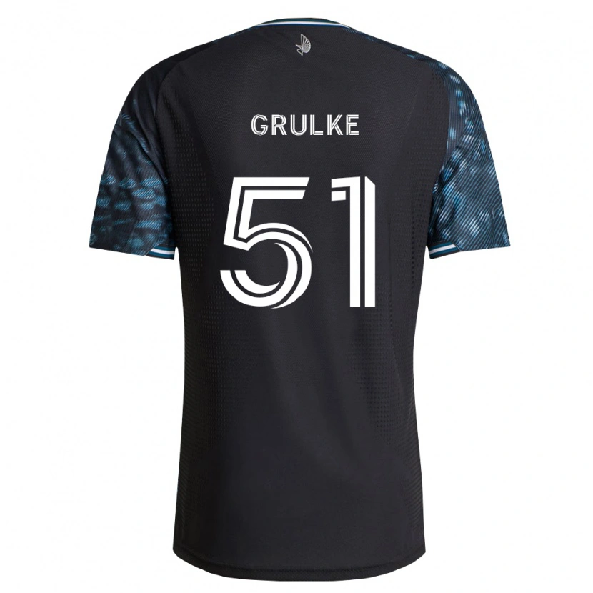 Danxen Damen Calin Grulke #51 Schwarz Weiß Heimtrikot Trikot 2026/27 T-Shirt Österreich